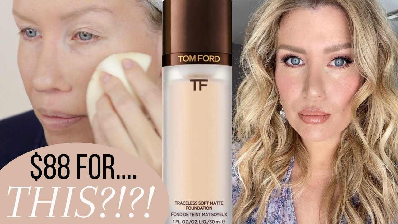 TOM FORD NEW TRACELESS SOFT MATTE FOUNDATION REVIEW AND WEAR TEST