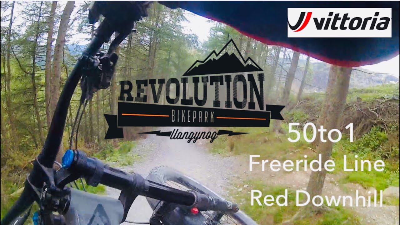 Revolution Bike Park 50:1 Freeride Line & Red Downhill Jake Brookes