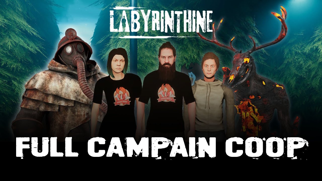 Labyrinthine - Ganze Kampagne im Coop (Horror Game German Deutsch)