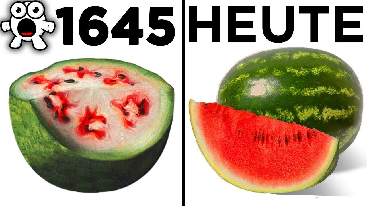 Obst- & Gemüsesorten, Die Früher Total Anders Aussahen