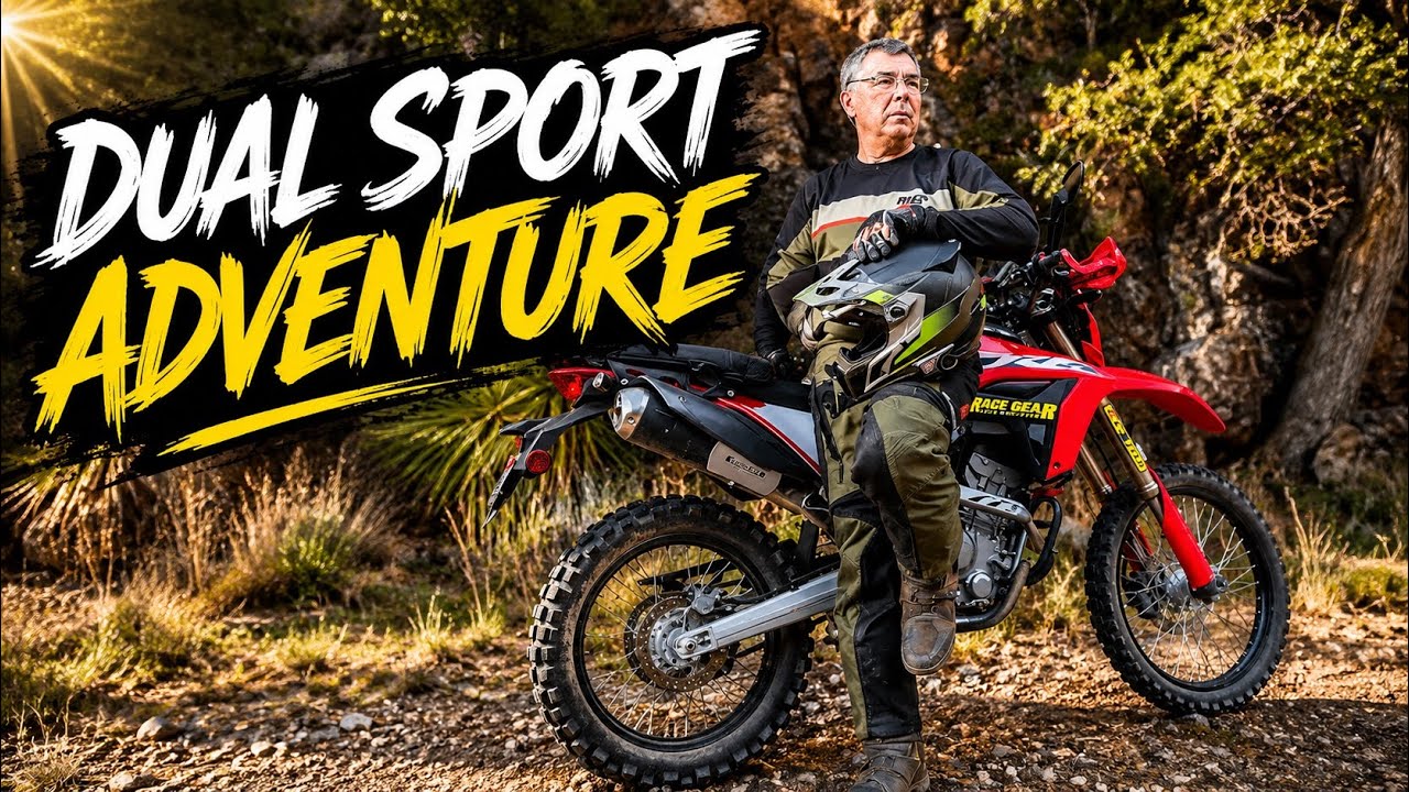 Приключенческий заезд на мотоцикле Daul Sport на военной базе | Honda CRF300L