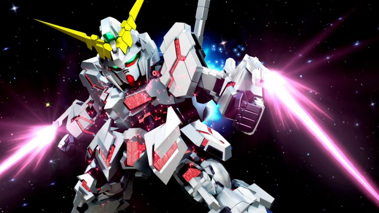 [SD Gundam G Generation Eternal] Unicorn Gundam (Destroy Mode) (EX) - All Animations