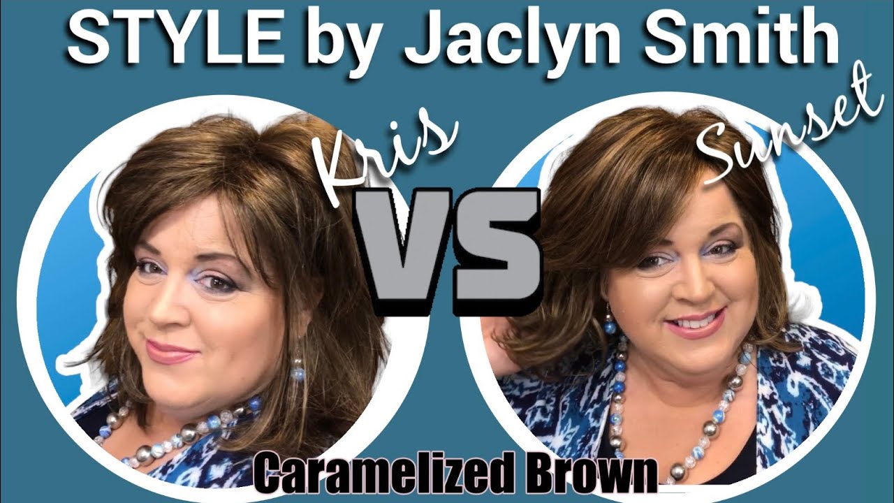 Let's Compare KRIS and SUNSET: 2 Popular Classic Wigs from STYLE by Jaclyn Smith! Caramelized Brown