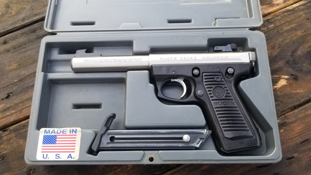 Ruger MK II 22/45 *Мой первый пистолет*