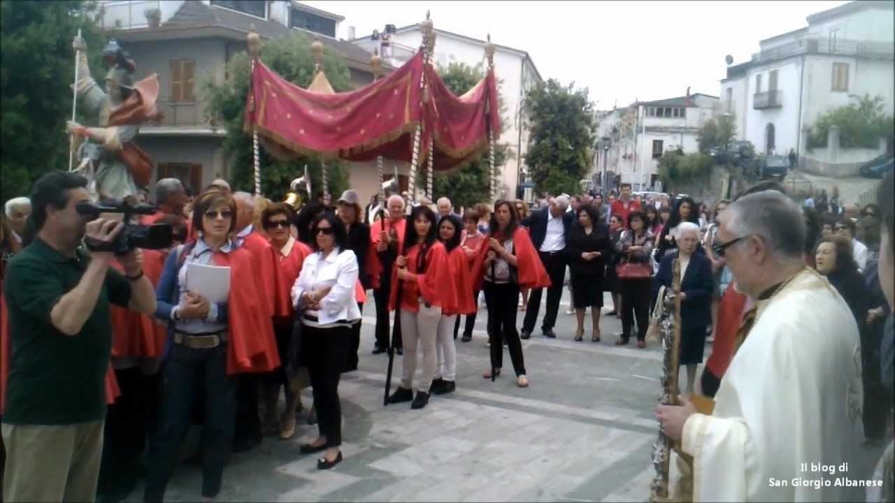 Festa Patronale 2012 San Giorgio Albanese. Processione 20-05-2012 