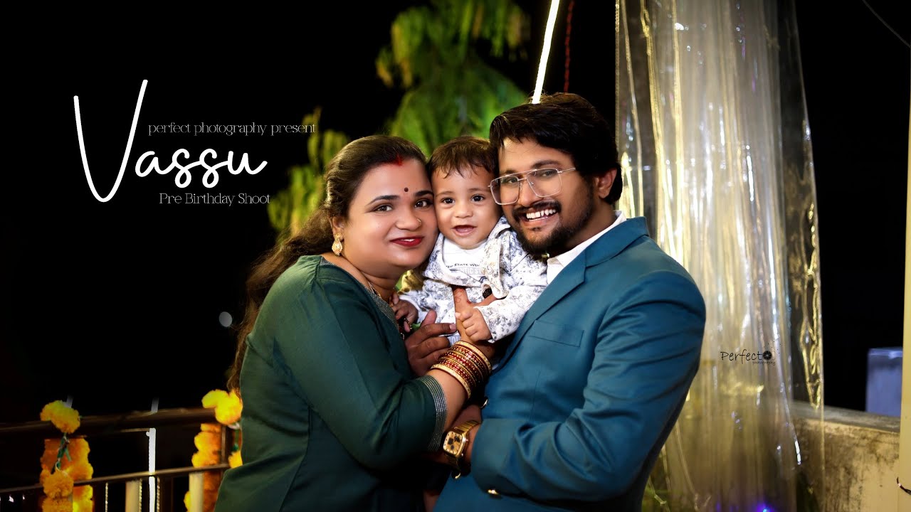 FIRST BIRTHDAY | PRE BIRTHDAY SHOOT | VASSU | BABY BOY SHOOT | CAKE SMASH ‪