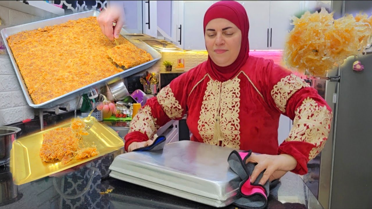 عندك كباية لبن☺️هتعملي حلي سهل وسريع واقتصادي علي قد الايد احفظيه عندك ل رمضان 🌙