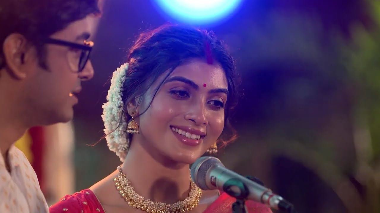 Parineeta -রবীন্দ্রজয়ন্তীতে একসঙ্গে গান গাইলো রুক্মিনী - গোপাল !