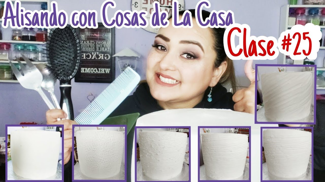 Decoración en Betun 🎂 Con artículos de la casa 🏡 Clase #25