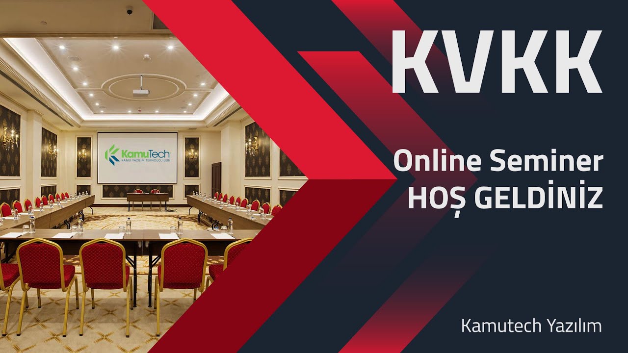 Kamu Kurumları için 6698-KVKK VERBİS ve Yükümlülükleri Semineri