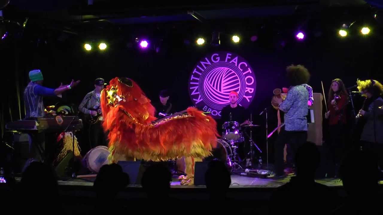 Lion Dance Performance at the Knitting Factory
