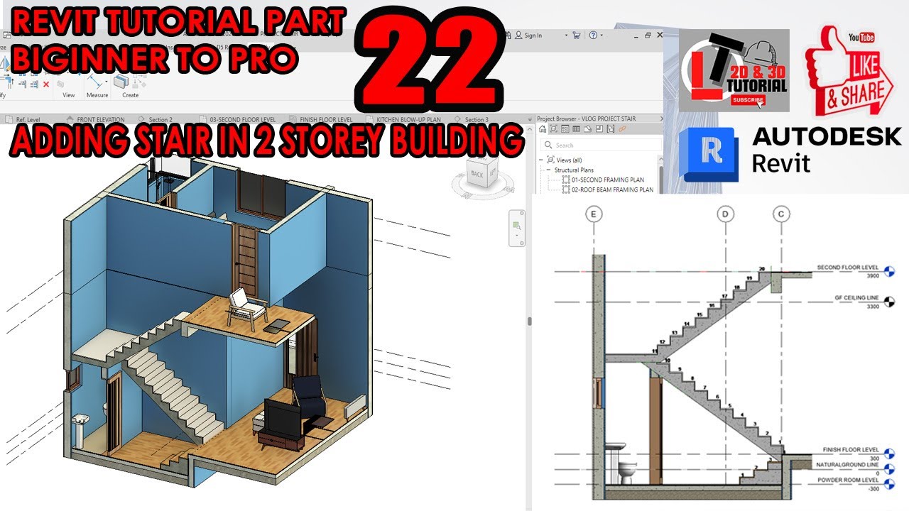 REVIT TUTORIAL BIGINNER TO PRO PART 22: HOW TO MODIFY / REVISE YOUR MODEL