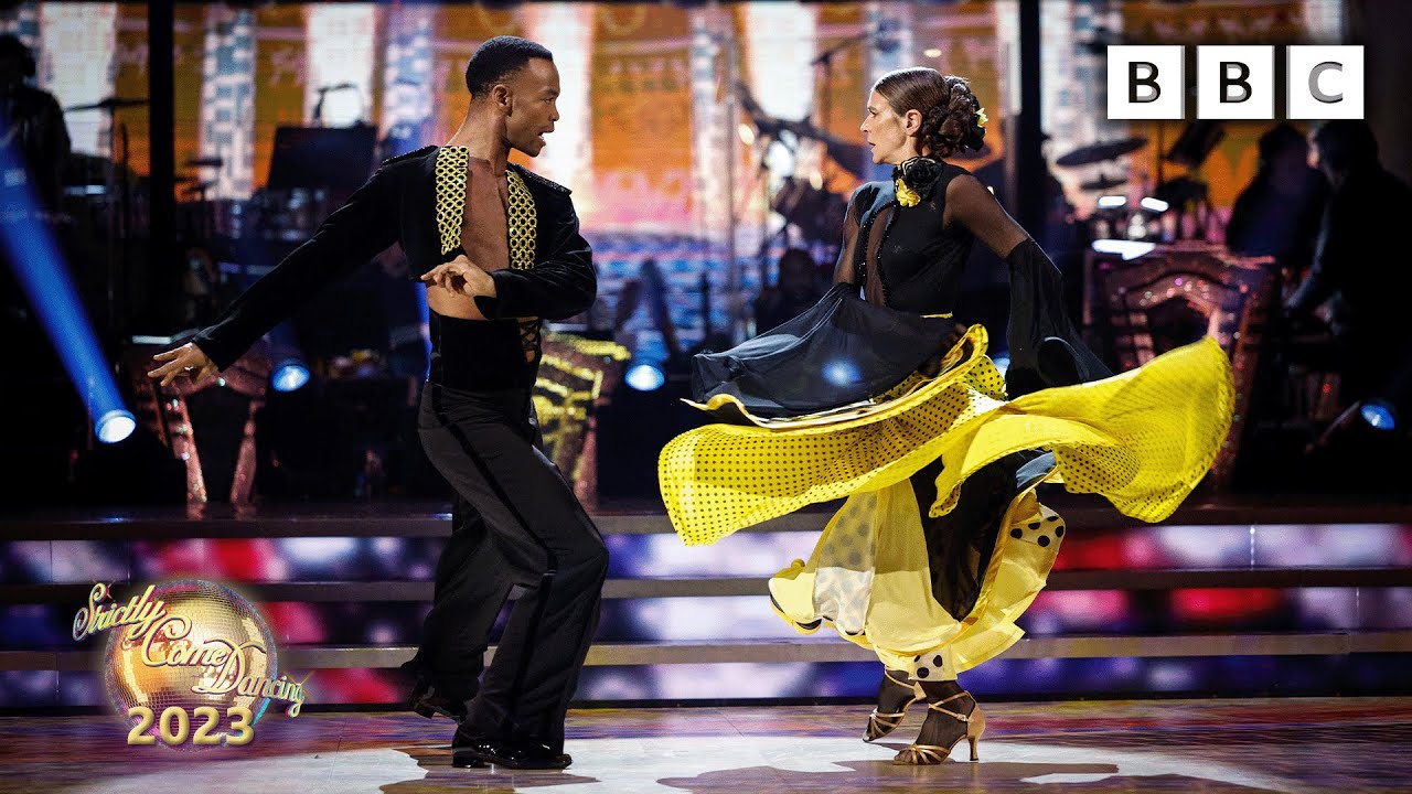 Annabel Croft and Johannes Radebe Paso Doble to España Cañí by Trad.✨ BBC Strictly 2023
