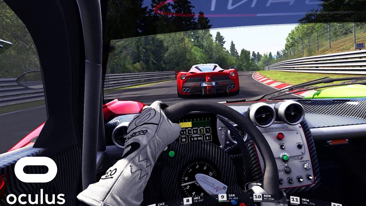 Nurburgring Nordschleife - Rush Hour - Assetto Corsa VR Online [Oculus]