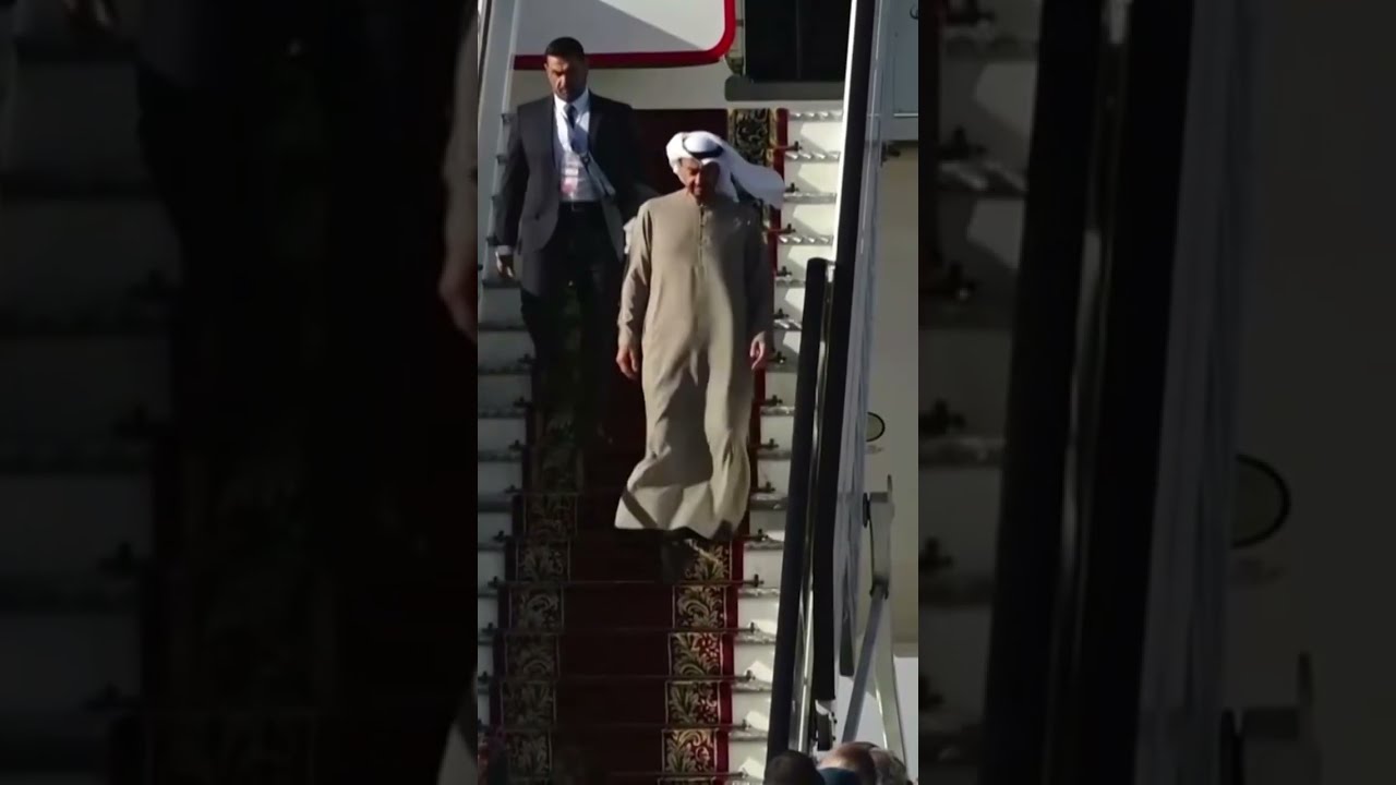 UAE President arrives in Russia for talk with Putin on 'effective political solutions' to Ukraine