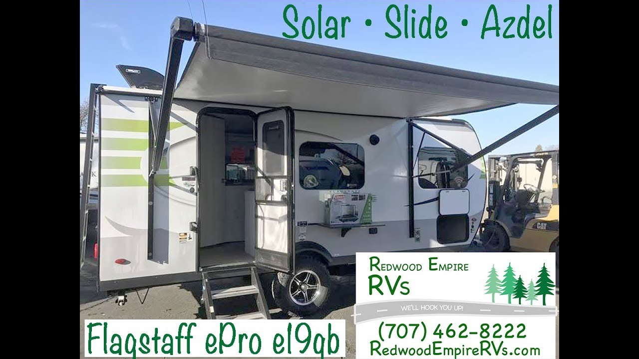 2019 Forest River Flagstaff ePro 19qb walk through video