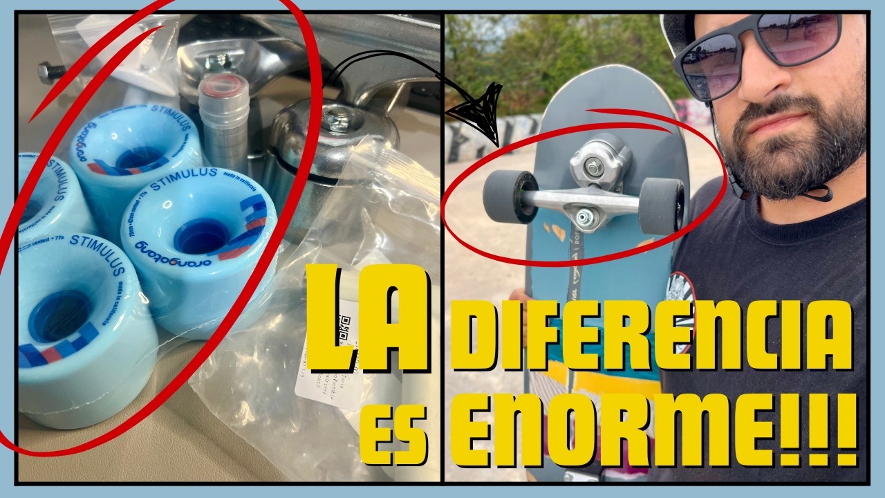 Ruedas Blandas vs duras: ¿Cómo cambian tu experiencia en el surfskate?