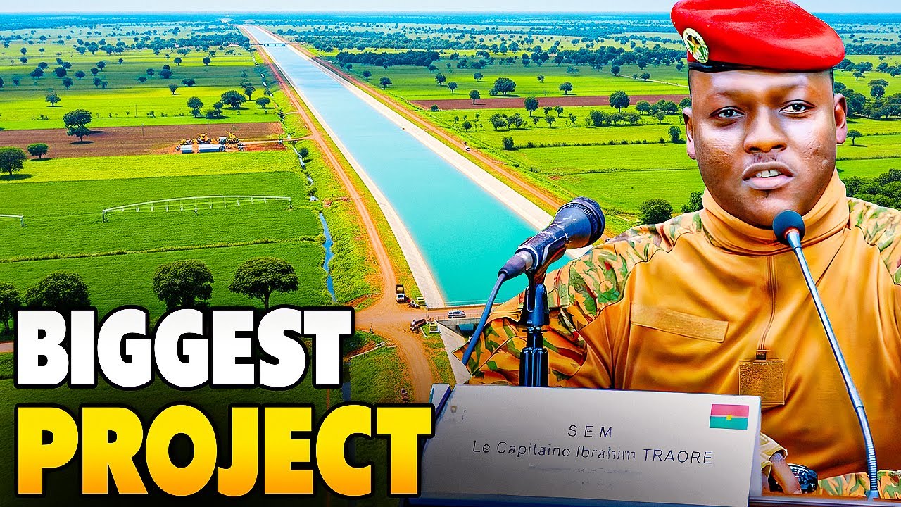 Ibrahim Traore Launches Africa’s $800 B Irrigation Mega‑Canal — A Game Changer 🌍💧