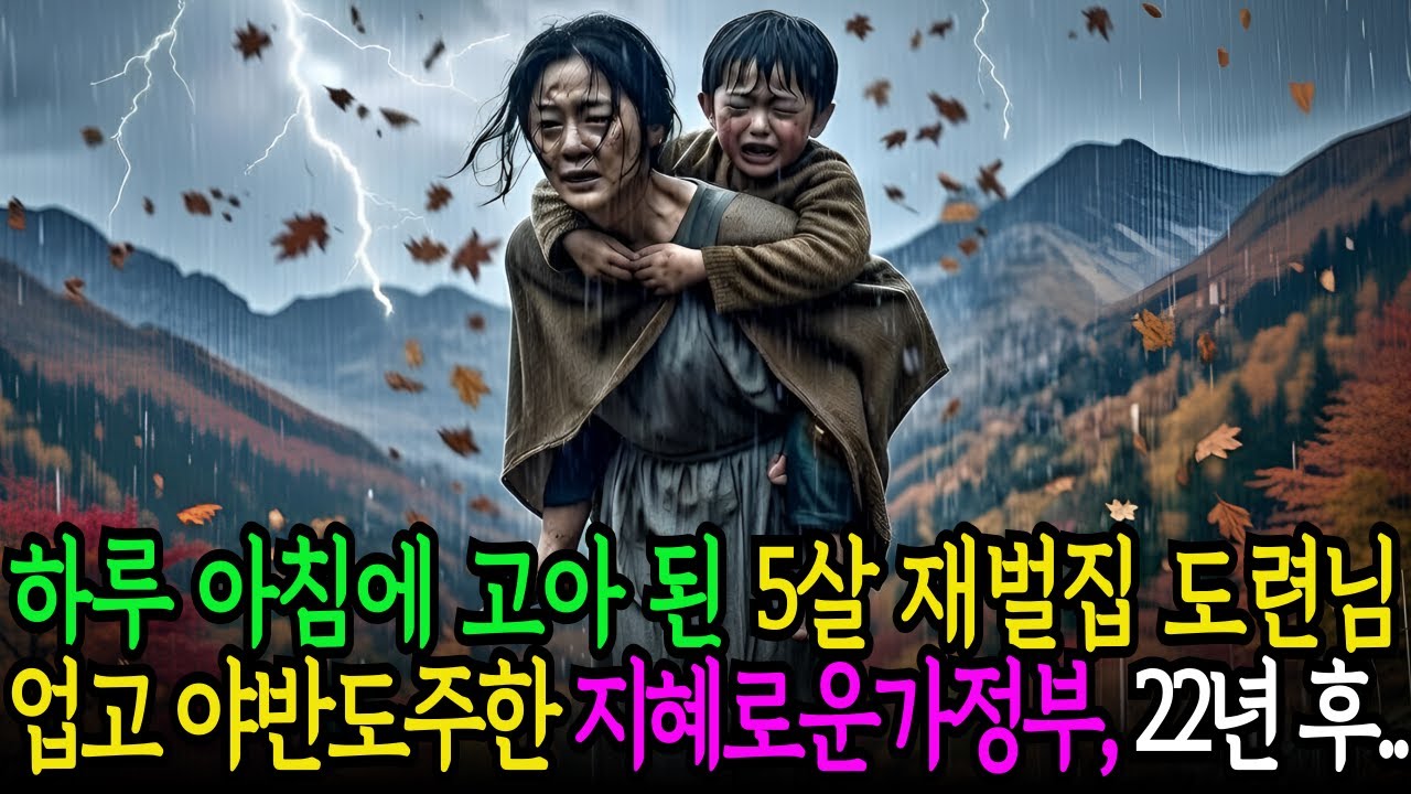 하루아침에 고아된 재벌집 5살도련님 업고 장례식장에서 야반도주한 지혜로운 가정부 도움으로 22년 후,  검사가 되어 배신에 대한 복수...| 시니어사연 | 노후사연 | 세월사연 |
