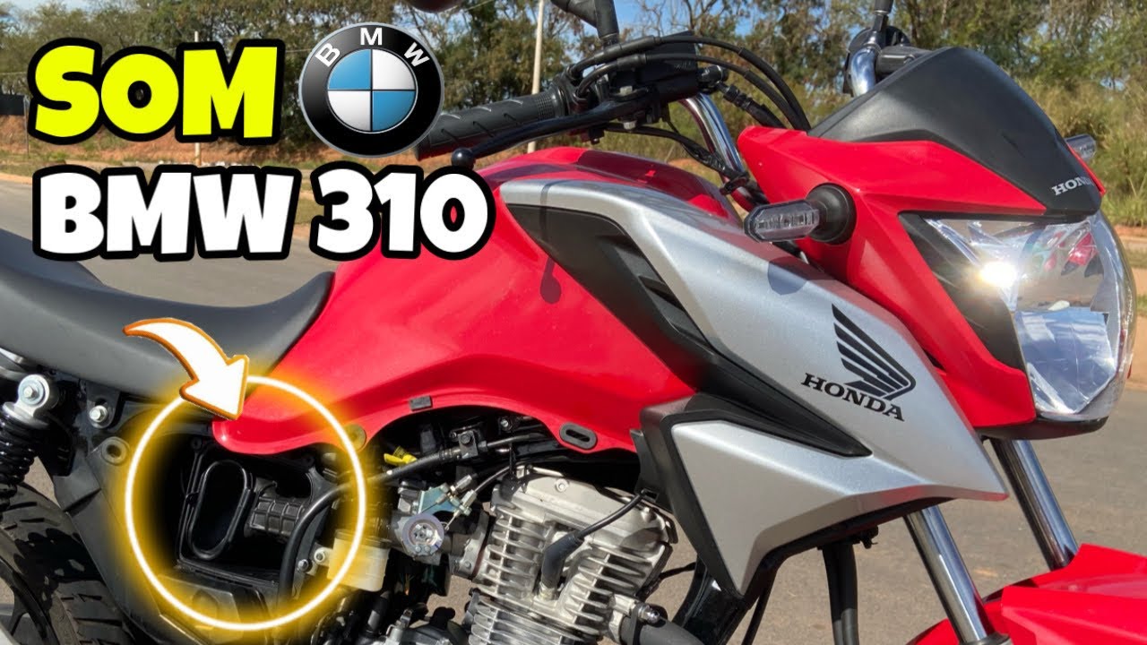 TITAN 160 COM O BARULHO DA 310 BMW / VEJA COMO FAZER