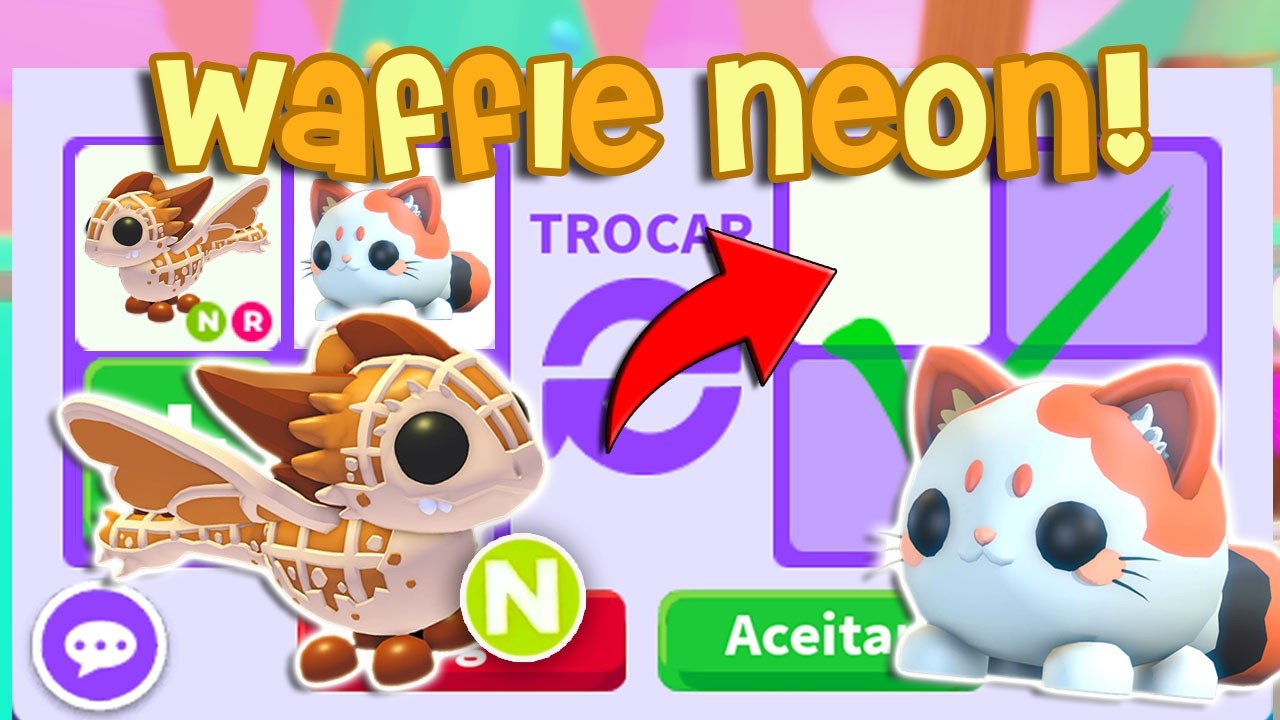 Trocando Drag&atilde;ozinho de Waffle Neon (Neon Waffle Wyrm) ✨ Nova Atualiza&ccedil;&atilde;o SugarFest! P&aacute;scoa 2026