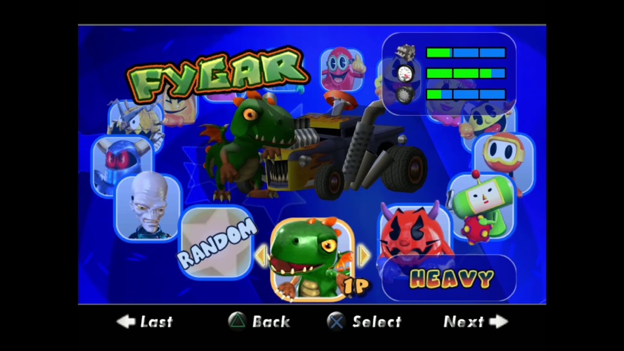 Pac-Man World Rally (All Characters)