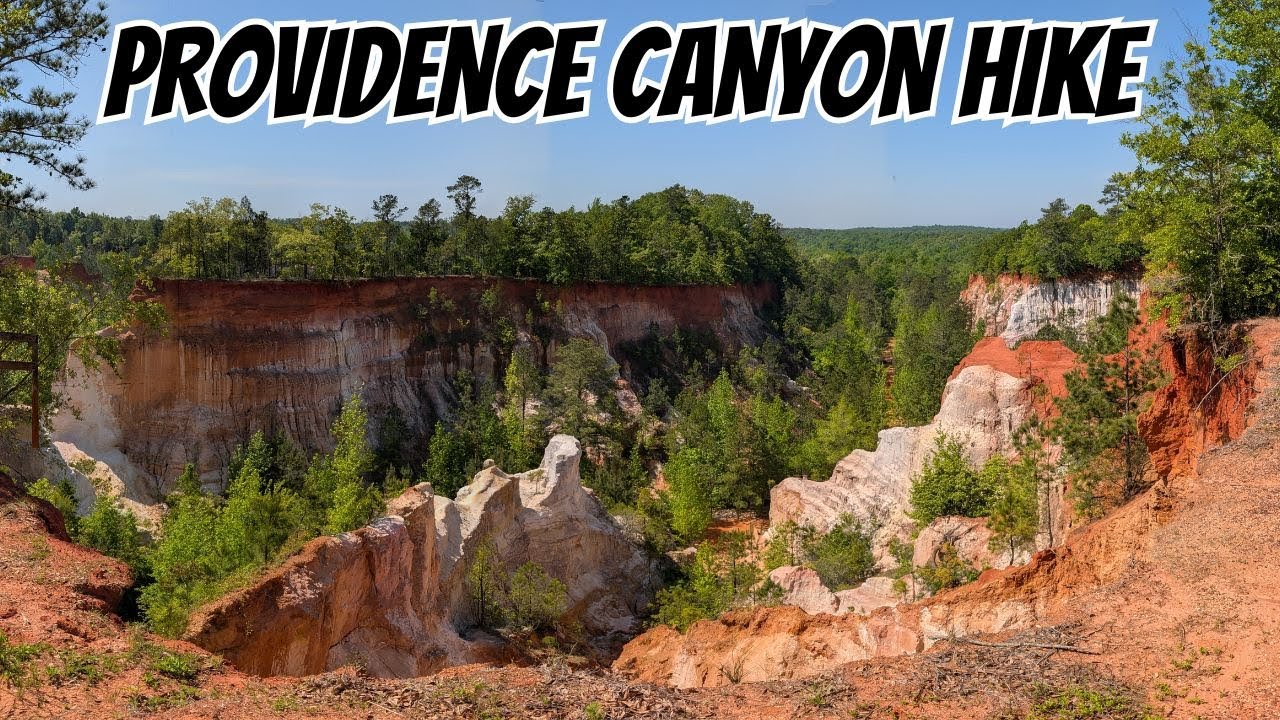 Providence Canyon State Park Hike - Lumpkin GA
