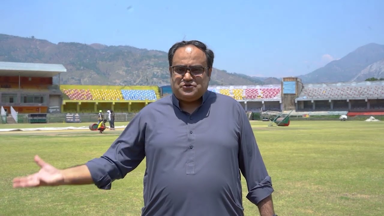 From Muzaffarabad cricket stadium We condemn the decision against Kashmiri Leader Yaseen Malik.