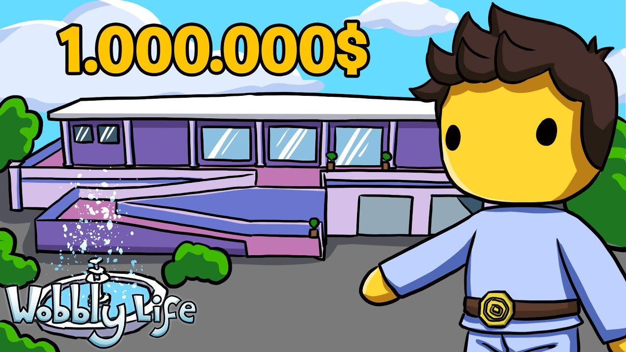 NASZ NOWY DOM za 1.000.000$! | WOBBLY LIFE