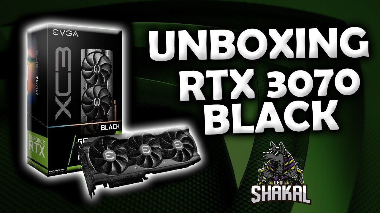 UNBOXING - EVGA RTX 3070 XC3 BLACK [PT-BR]