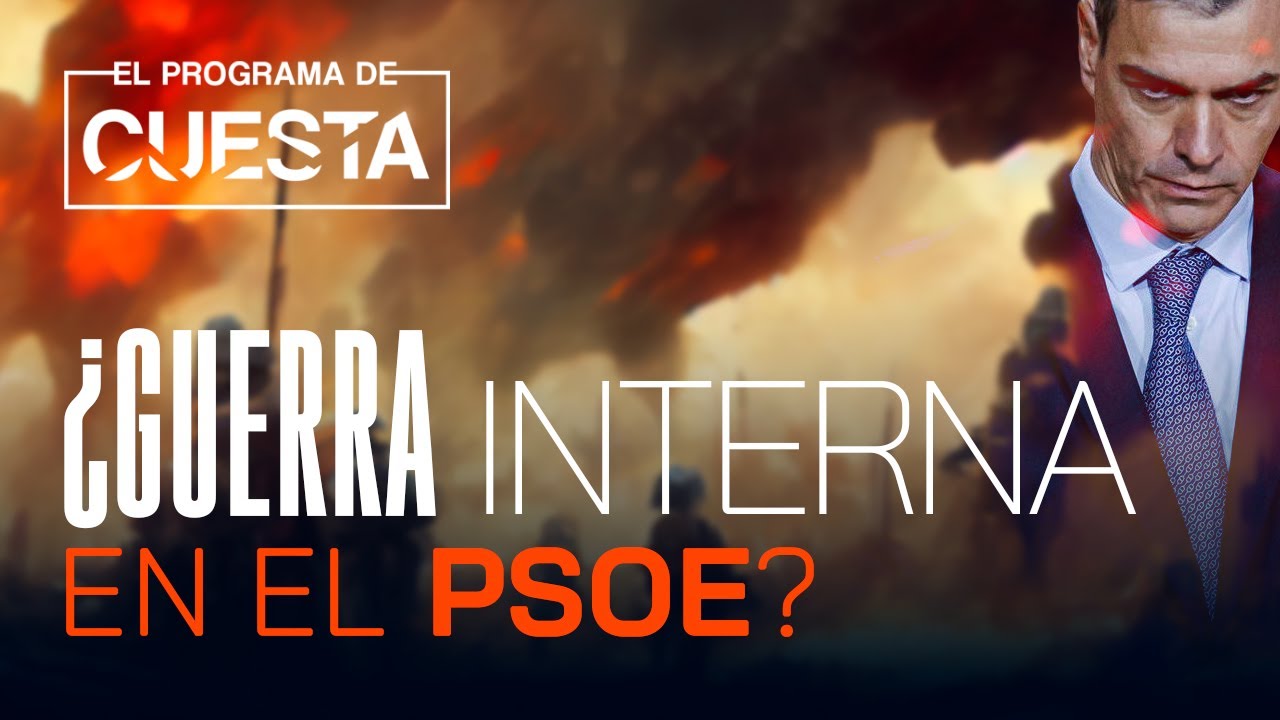 ¿Guerra interna en el PSOE contra Sánchez? Comienzan los navajazos por la cloaca
