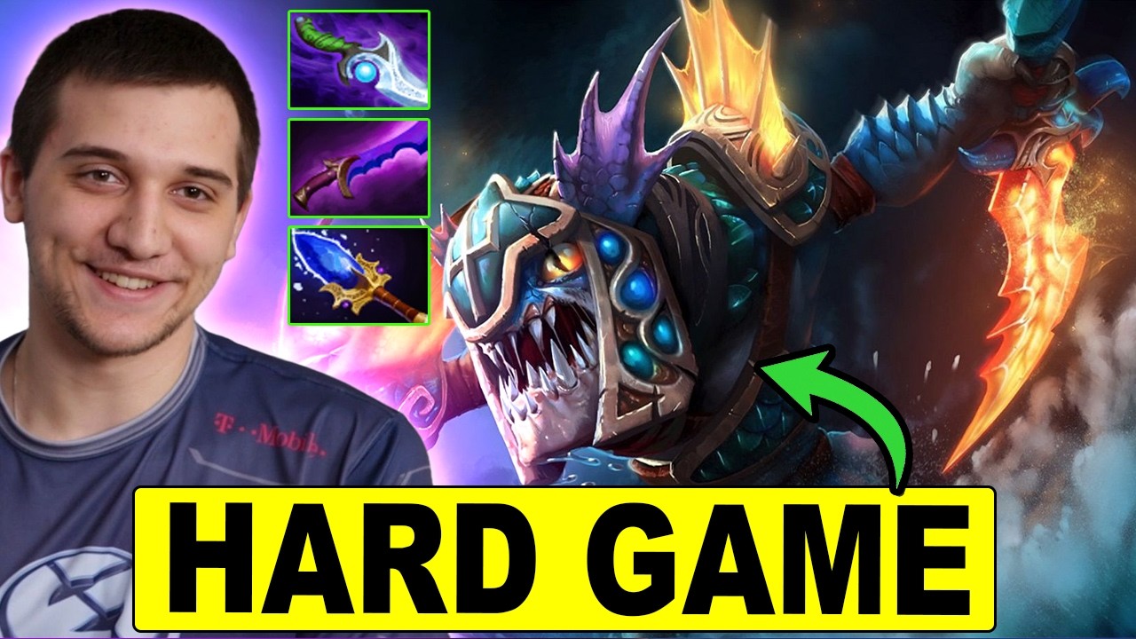 Arteezy's Slark try hard in this Impossible GAME