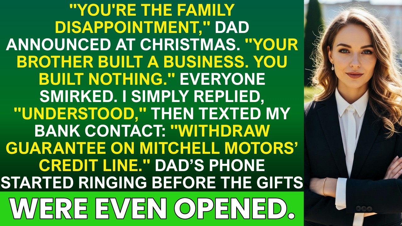 My Dad Called Me ‘The Family Disappointment’ — Then His Dealership Lost a $4.2M Credit Line
