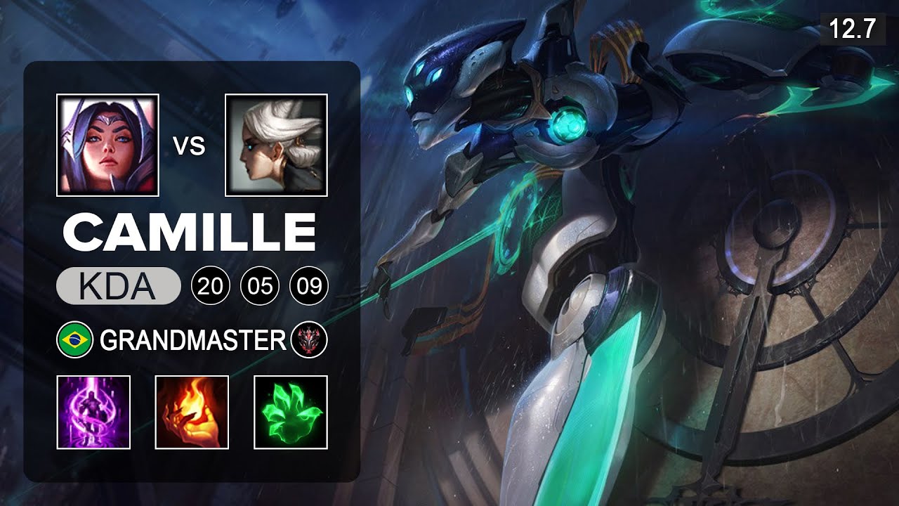 Camille vs Irelia Top - BR Grandmaster - Patch 12.7 Season 12
