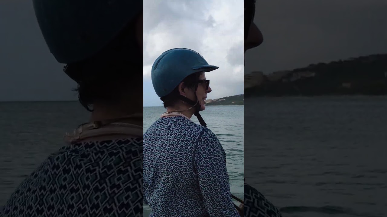 Horseback Riding INTO the Caribbean in Sint Maarten 🐎🌊