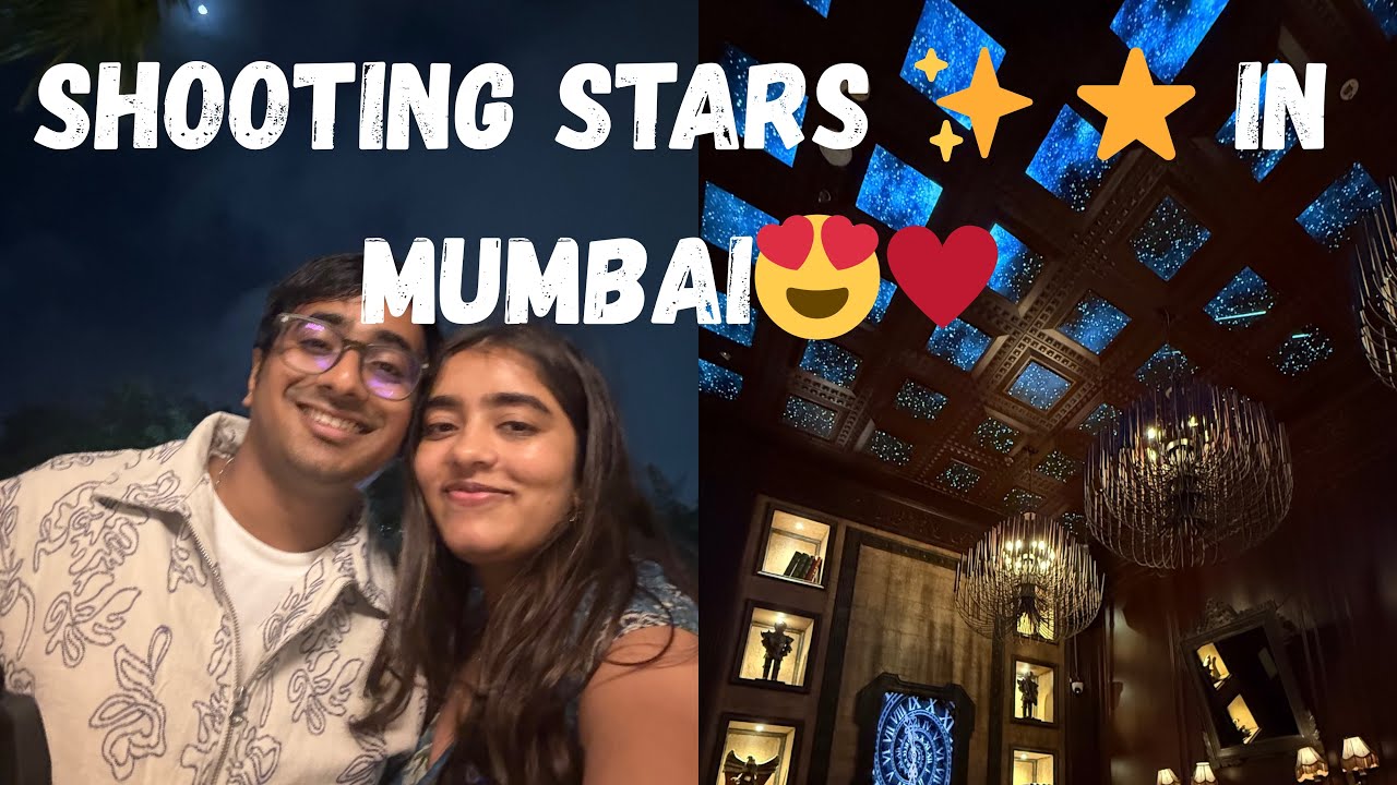 Unique Stargazing 💫 Date Night in Mumbai | Luna Et Sol Restaurant Review | Lower Parel | Date Night