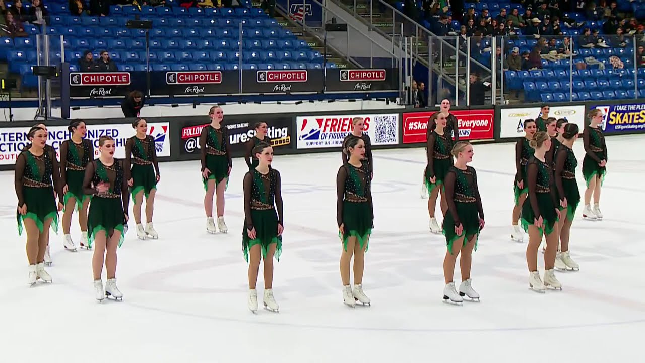 University of Michigan SST | Open Collegiate Free Skate | 2026 Midwestern Synchronized Skating Secti