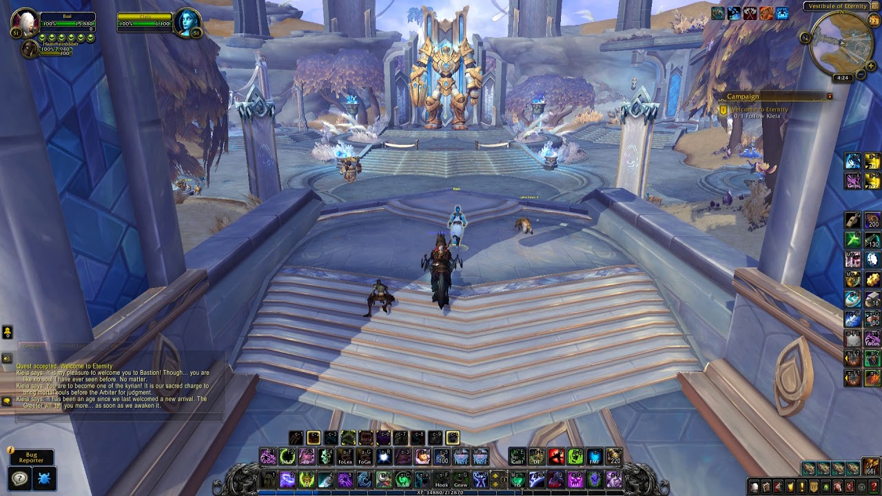Welcome to Eternity, Shadowlands Quest