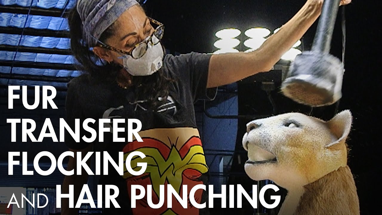 Fur Transfer, Electrostatic Flocking & Hair Punching - PREVIEW