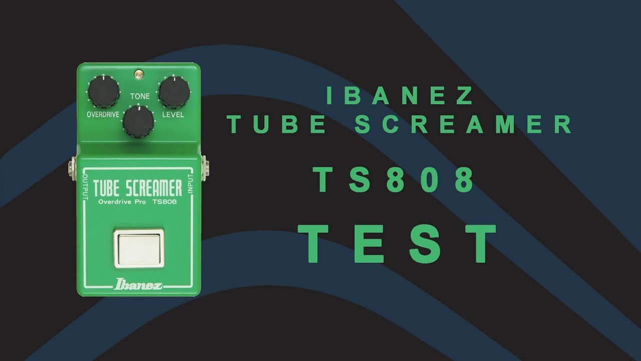 Ibanez TS808 Sound Test Ita