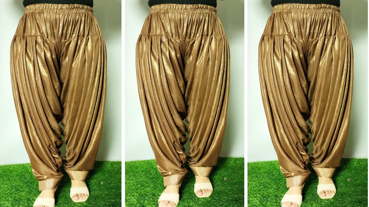 Full Heavy Patiala Salwar Cutting And Stitching | Very Easy Patiala Salwar Making | Stitch By Stitch