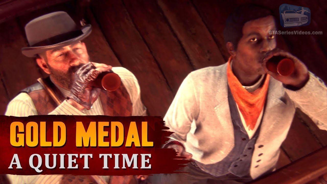 Red Dead Redemption 2 - Mission #13 - A Quiet Time [Gold Medal]
