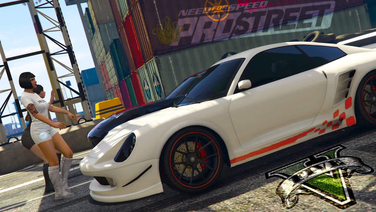 GTA V NFS PROSTREET DRIFT RACE