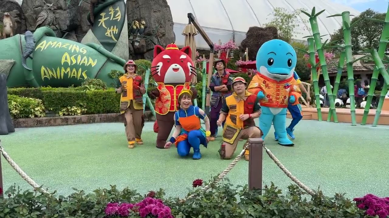香港海洋公園 | 團園賀年 2024 明星大決鬥（Pro Max 4K）請為 演藝人員 讚好 🙇