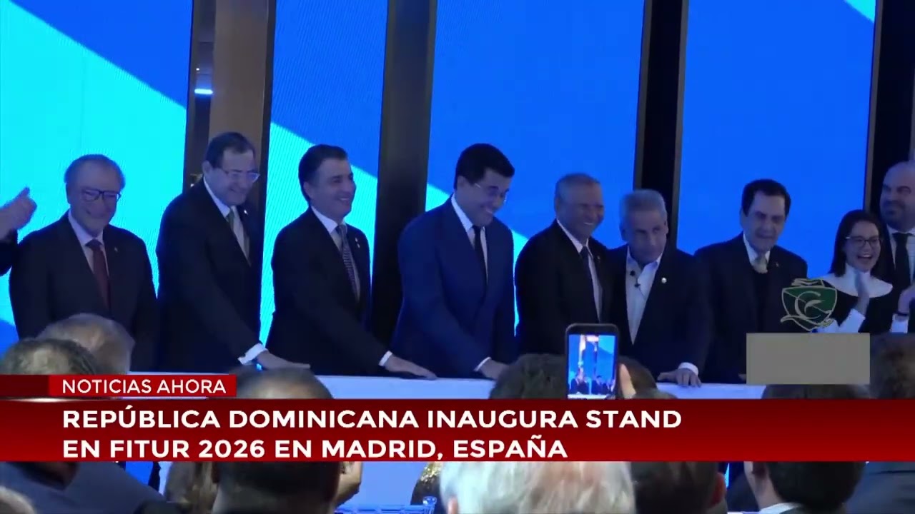 República Dominicana inaugura stand en FITUR 2026 en Madrid, España