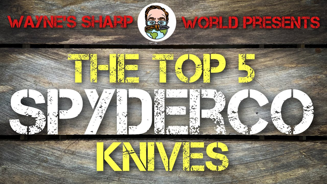 Пять лучших ножей Spyderco! Мои любимые EDC-ножи!