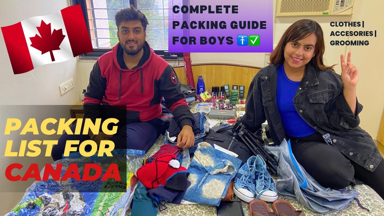 What to pack for Canada🇨🇦as an international student | complete guide | Manvi Gangwani