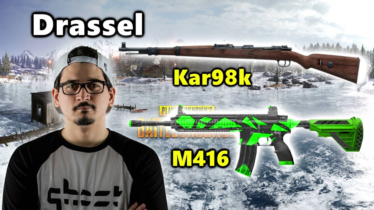 Drassel - M416 + Kar98k - SOLO - PUBG