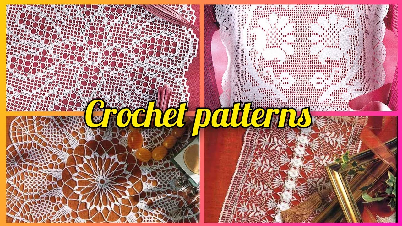 Add Elegance to Your Dining Table with These Beautiful Crochet Tablecloth Patterns 🧶