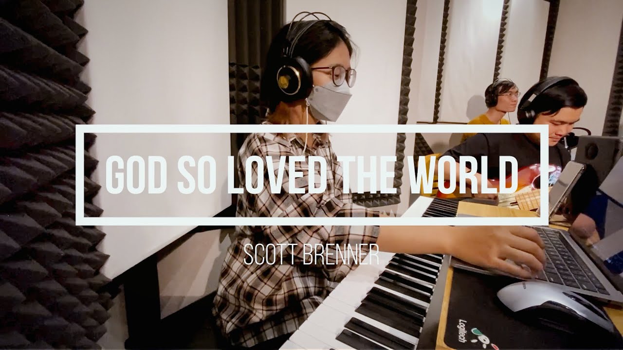 VÌ ĐỨC CHÚA TRỜI YÊU THƯƠNG THẾ GIAN - God So Loved The World | Bụi Gai Cháy | Piano